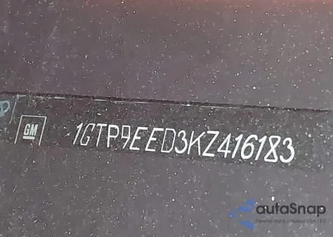 2019 GMC Sierra 1500 At4 from USA, damaged, VIN 1GTP9EED3KZ416183